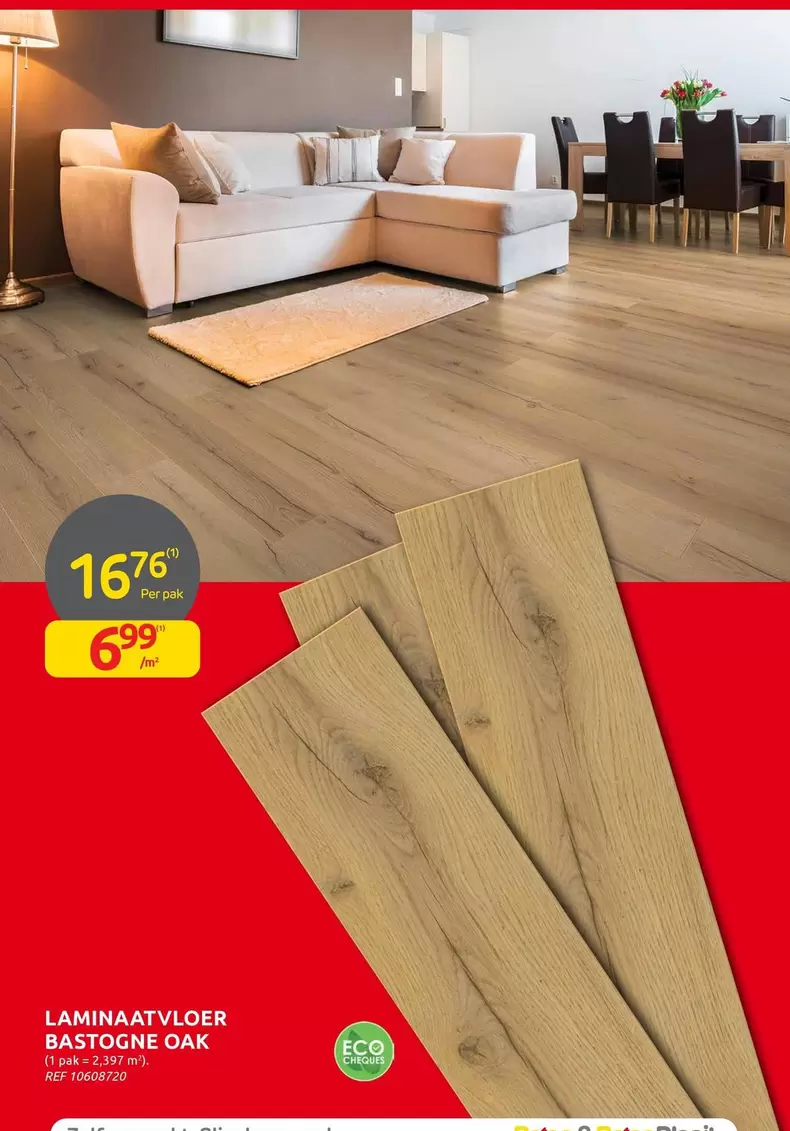 LAMINAATVLOER BASTOGNE OAK