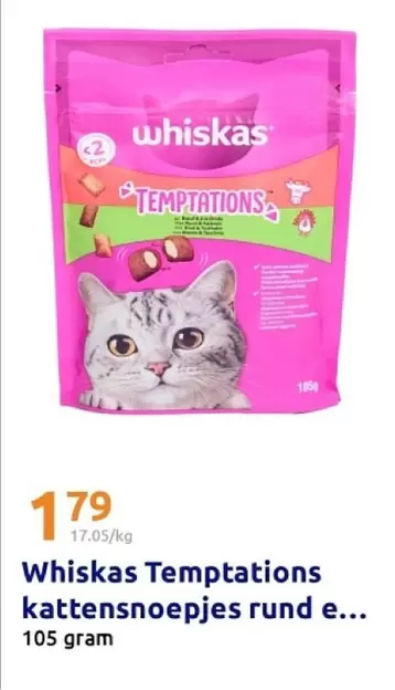 Temptations kattensnoepjes rund e...