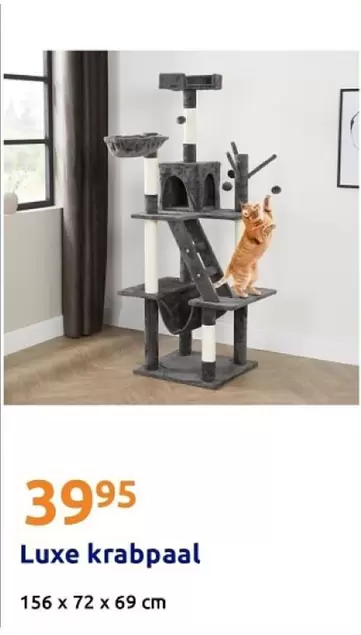 Luxe krabpaal
