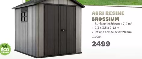 ABRI RESINE BROSSIUM