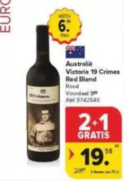 Euro - Victoria 19 Crimes Red Blend
