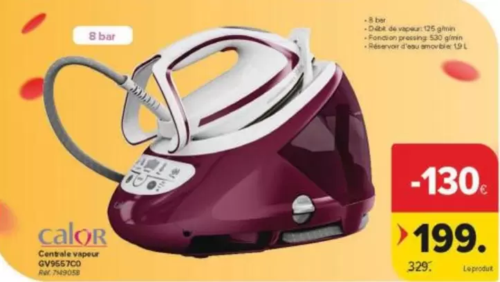 Bar - Centrale vapeur GV9617C0