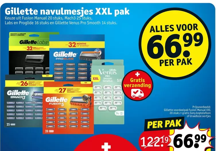 De - navulmesjes XXL pak