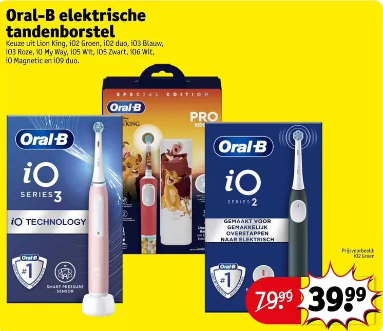 Lion - Elektrische Tandenborstel