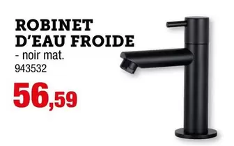 ROBINET D'EAU FROIDE