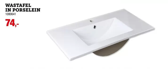 WASTAFEL IN PORSELEIN