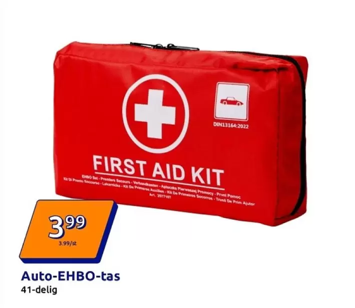 De - Auto-EHBO-tas