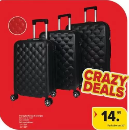 Seat - Trolleykoffer op 4 wieltjes