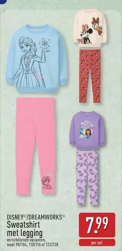 Disney - Sweatshirt met legging