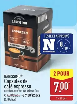 Coffee - Capsules de café espresso
