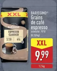 De - Grains de café espresso
