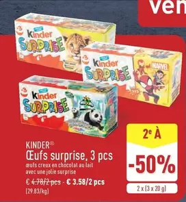 Marvel - Œufs surprise, 3 pcs