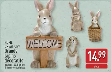 Grands Lapins décoratifs