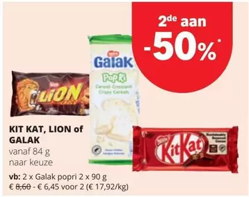Lion - KIT KAT, LION of GALAK
