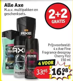 Axe Fine Fragrance deospray