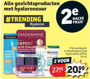 Neutrogena fluid Hydro Boost SPF25