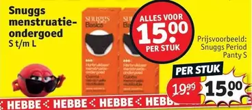 menstruatie- ondergoed