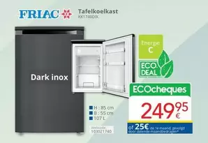 Dark - Tafelkoelkast KX17400X