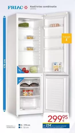 De - Koel/vries combinatie