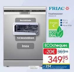 De - Vaatwasser VW2021IX