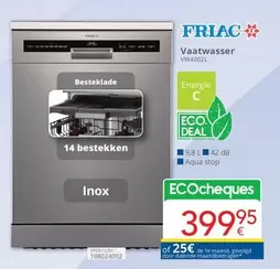 De - Vaatwasser VW4002l