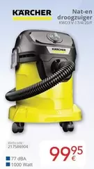 Karcher - Nat-en droogzuiger KWD3V-17/4/20/F