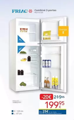 De - Combiné 2-portes