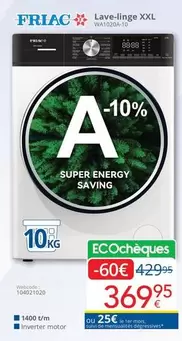 De - Lave-linge XXL WA10204-10