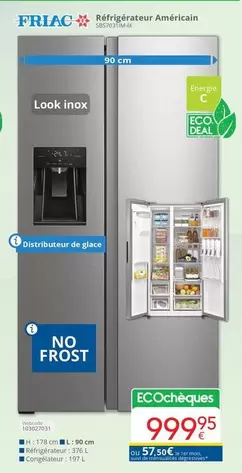 De - frigérateur Américain