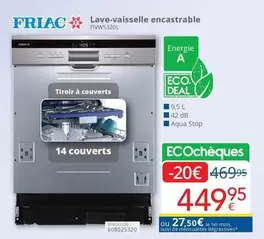 De - Lave-vaisselle encastrable FIVW5320L