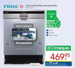 De - Lave-vaisselle encastrable FIVW5320L