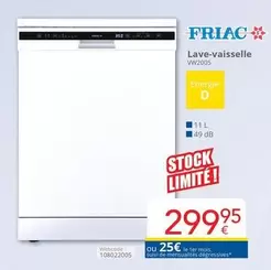 De - Lave-vaisselle W2005