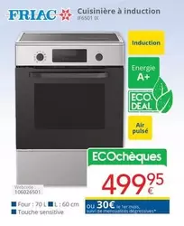De - Cuisinière à induction IF6501 IX