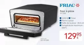 De - Four à pizza FP-1200