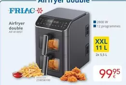 Airfryer double AIF 81005T