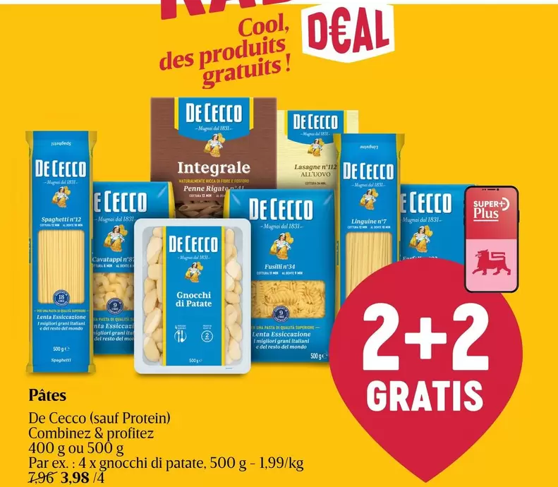 Cool - De Cecco (sauf Protein) Combinez & profitez
