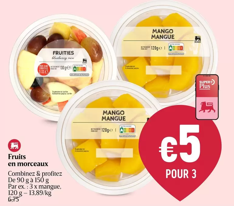 Mix - Fruits en morceaux
