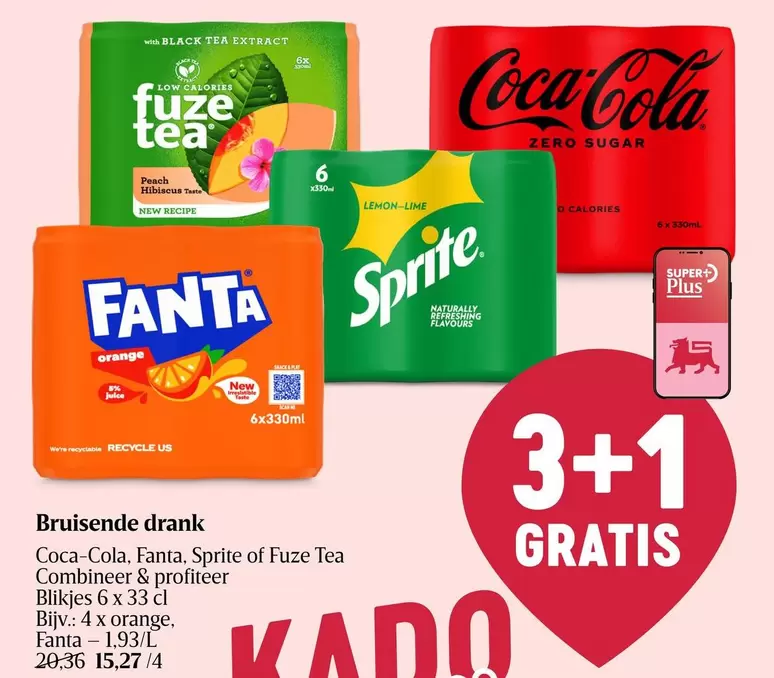 Coca Cola - Coca-Cola, Fanta, Sprite of Fuze Tea