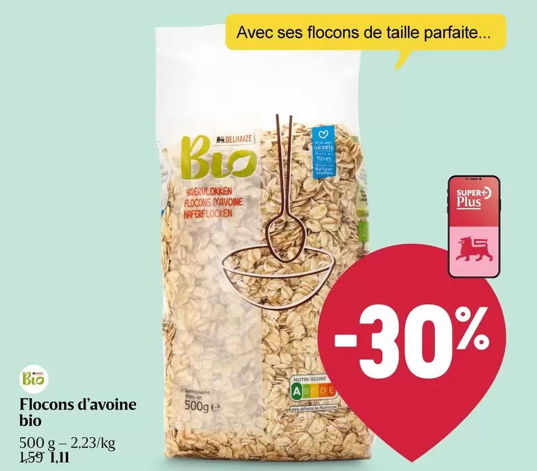 De - Flocons d'avoine bio