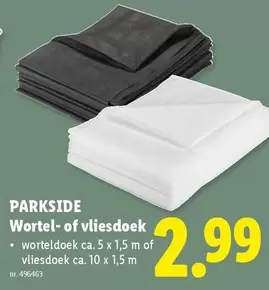Wortel- of vliesdoek