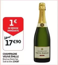 De - CHAMPAGNE VEUVE ÉMILE