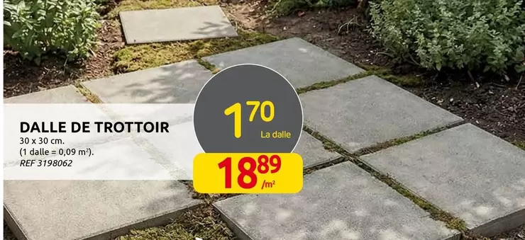 De - DALLE DE TROTTOIR