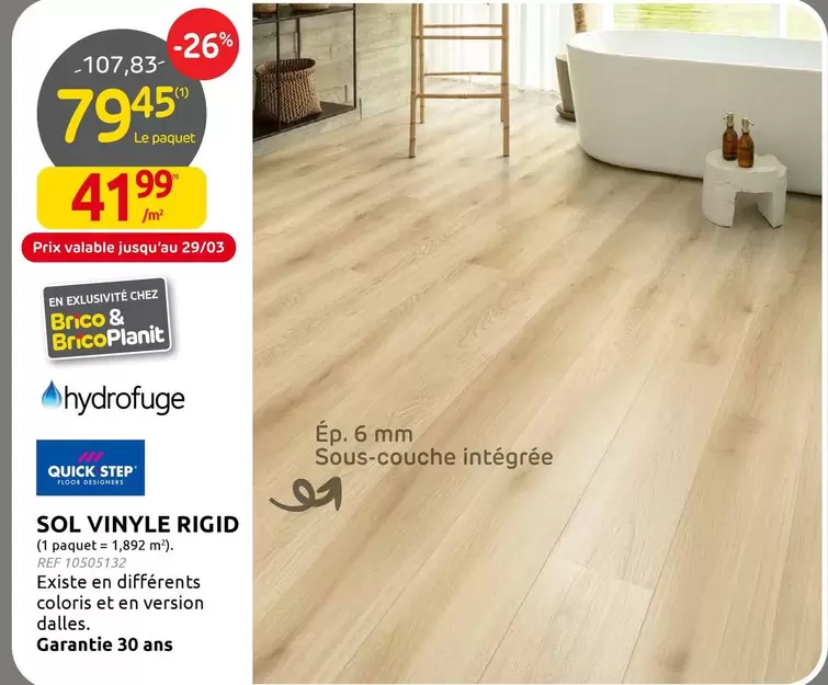 Step - SOL VINYLE RIGID