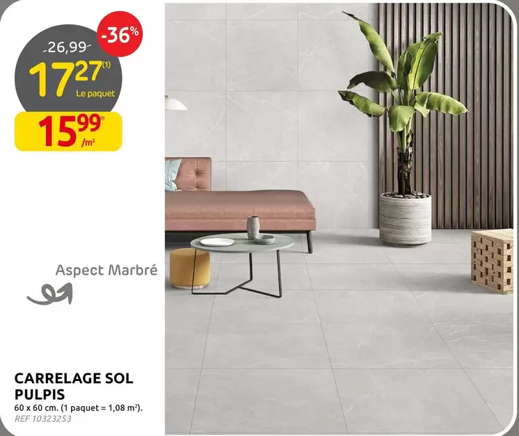 CARRELAGE SOL PULPIS