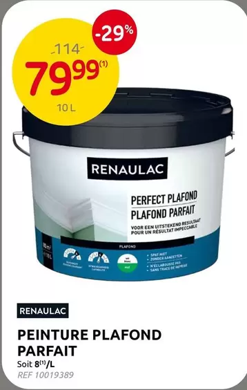 De - PEINTURE PLAFOND PARFAIT