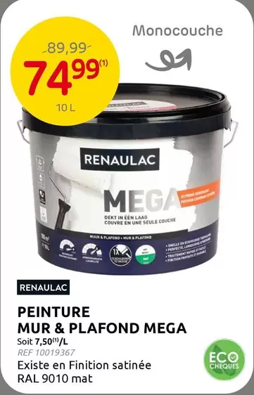 Mega - MUR & PLAFOND MEGA