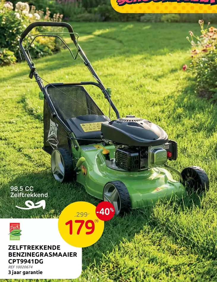 Park - ZELFTREKKENDE BENZINEGRASMAAIER CPT9941DG