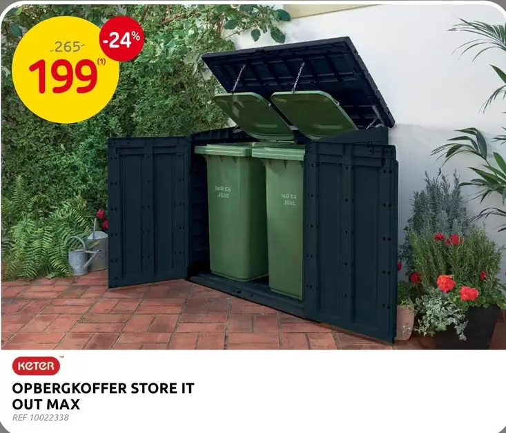 OPBERGKOFFER STORE IT OUT MAX