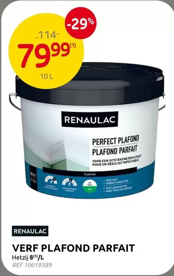 De - VERF PLAFOND PARFAIT