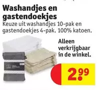 De - Washandjes en gastendoekjes